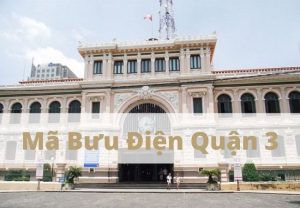 Mã Bưu Điện Quận 3