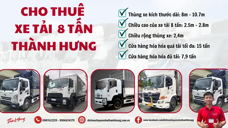 Trải nghiệm dịch vụ thuê xe tải giá rẻ uy tín
