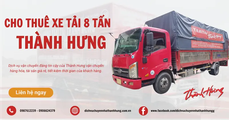 Lí do tin tưởng vận tải Thành Hưng làm đơn vị vận chuyển uy tin